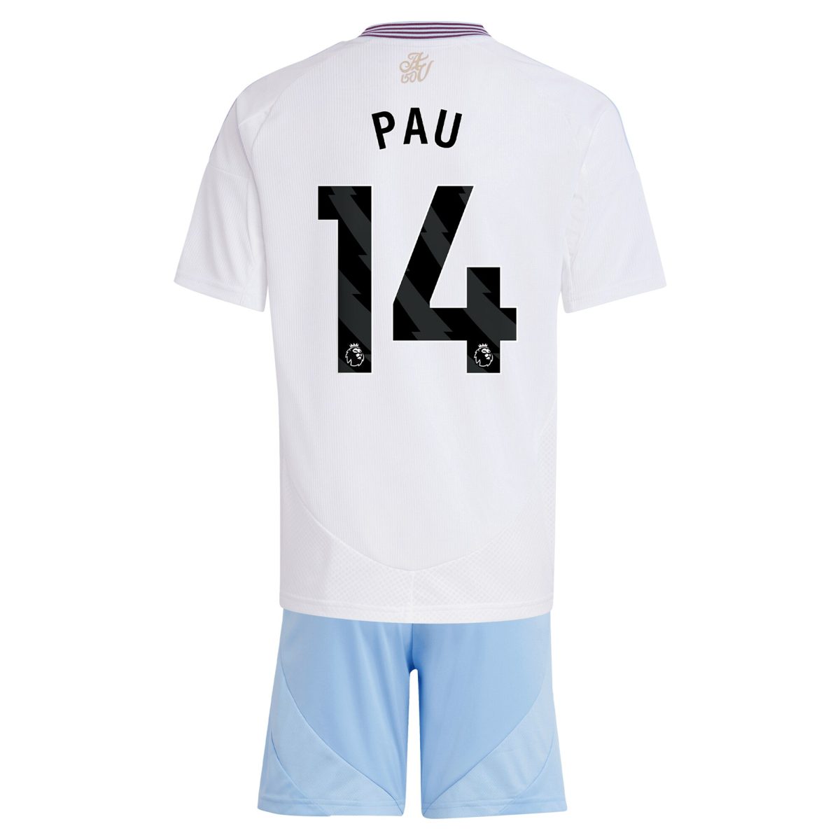 aston villa adidas away mini kit 2024-25 with pau 14 printing Collection - Official Aston Villa Shirts & Jerseys