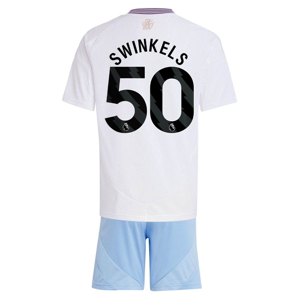 aston villa adidas away mini kit 2024-25 with swinkels 50 printing Collection - Official Aston Villa Shirts & Jerseys