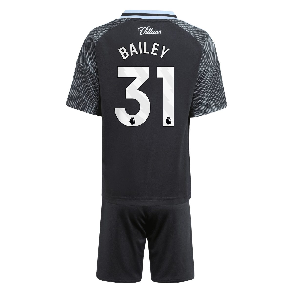 aston villa adidas away mini kit 2025-26 with bailey 31 printing Collection - Official Aston Villa Shirts & Jerseys