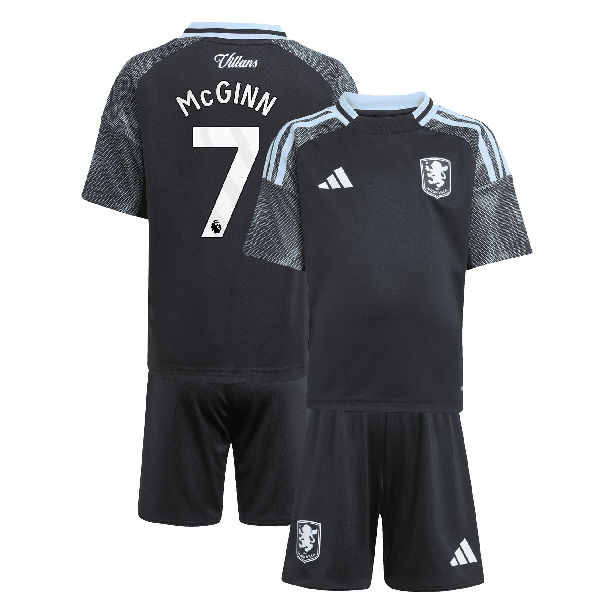 aston villa adidas away mini kit 2025-26 with mcginn 7 printing Collection - Official Aston Villa Shirts & Jerseys