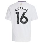 aston villa adidas away shirt 2024-25 – kids with a.garcía 16 printing Collection - Official Aston Villa Shirts & Jerseys
