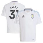 aston villa adidas away shirt 2024-25 – kids with bailey 31 printing Collection - Official Aston Villa Shirts & Jerseys