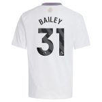 aston villa adidas away shirt 2024-25 – kids with bailey 31 printing Collection - Official Aston Villa Shirts & Jerseys