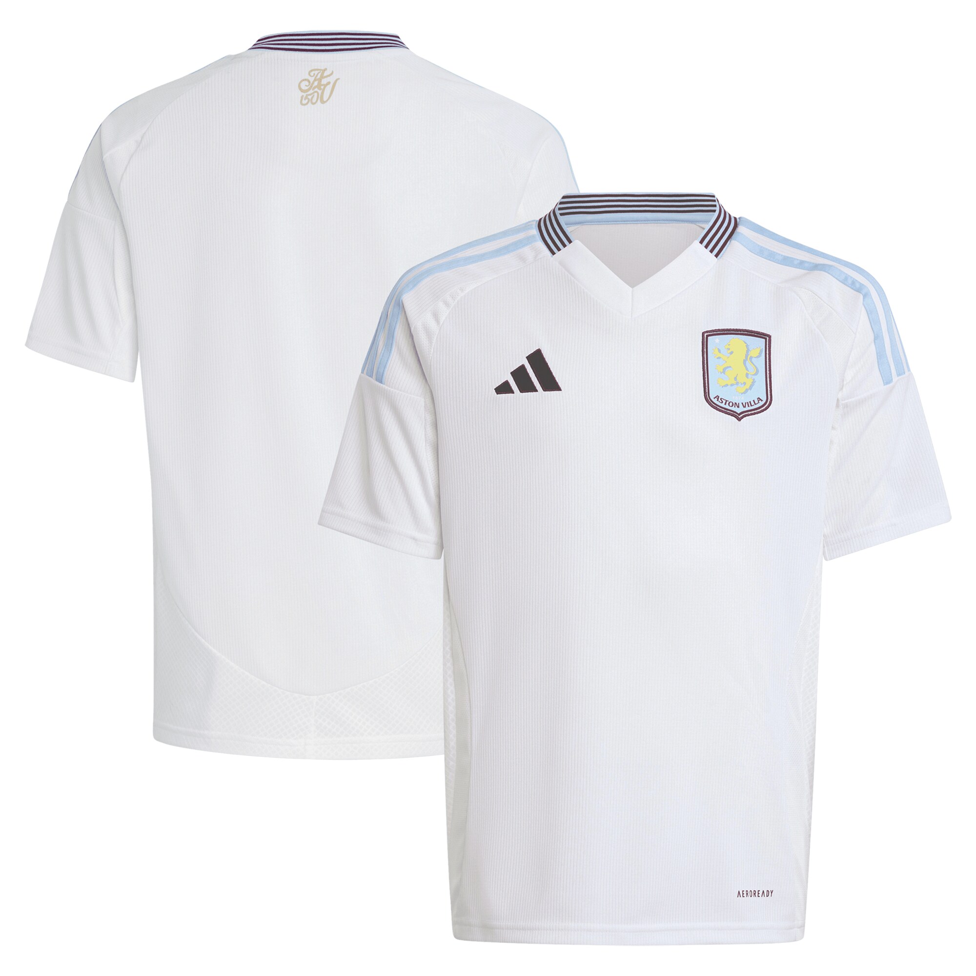 aston villa adidas away shirt 2024-25 – kids with custom printing Collection - Official Aston Villa Shirts & Jerseys