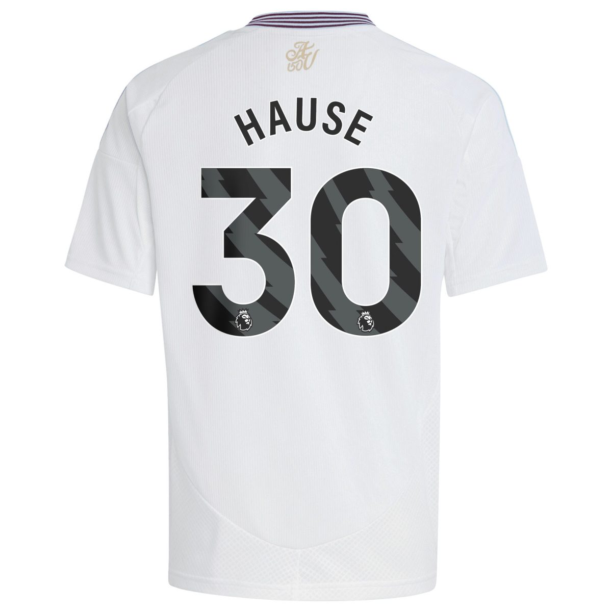 aston villa adidas away shirt 2024-25 – kids with hause 30 printing Collection - Official Aston Villa Shirts & Jerseys