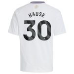 aston villa adidas away shirt 2024-25 – kids with hause 30 printing Collection - Official Aston Villa Shirts & Jerseys