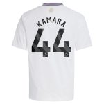 aston villa adidas away shirt 2024-25 – kids with kamara 44 printing Collection - Official Aston Villa Shirts & Jerseys
