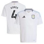 aston villa adidas away shirt 2024-25 – kids with konsa 4 printing Collection - Official Aston Villa Shirts & Jerseys