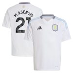 aston villa adidas away shirt 2024-25 – kids with m.asensio 21 printing Collection - Official Aston Villa Shirts & Jerseys