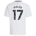 aston villa adidas away shirt 2024-25 – kids with malen 17 printing Collection - Official Aston Villa Shirts & Jerseys