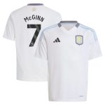 aston villa adidas away shirt 2024-25 – kids with mcginn 7 printing Collection - Official Aston Villa Shirts & Jerseys