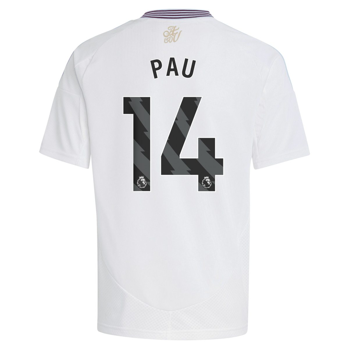 aston villa adidas away shirt 2024-25 – kids with pau 14 printing Collection - Official Aston Villa Shirts & Jerseys