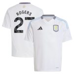aston villa adidas away shirt 2024-25 – kids with rogers 27 printing Collection - Official Aston Villa Shirts & Jerseys