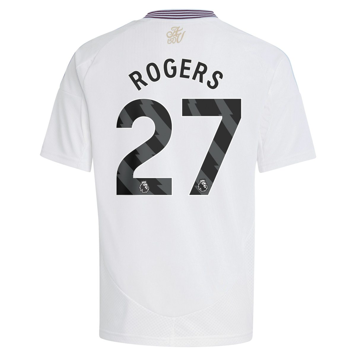 aston villa adidas away shirt 2024-25 – kids with rogers 27 printing Collection - Official Aston Villa Shirts & Jerseys