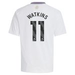 aston villa adidas away shirt 2024-25 – kids with watkins 11 printing Collection - Official Aston Villa Shirts & Jerseys