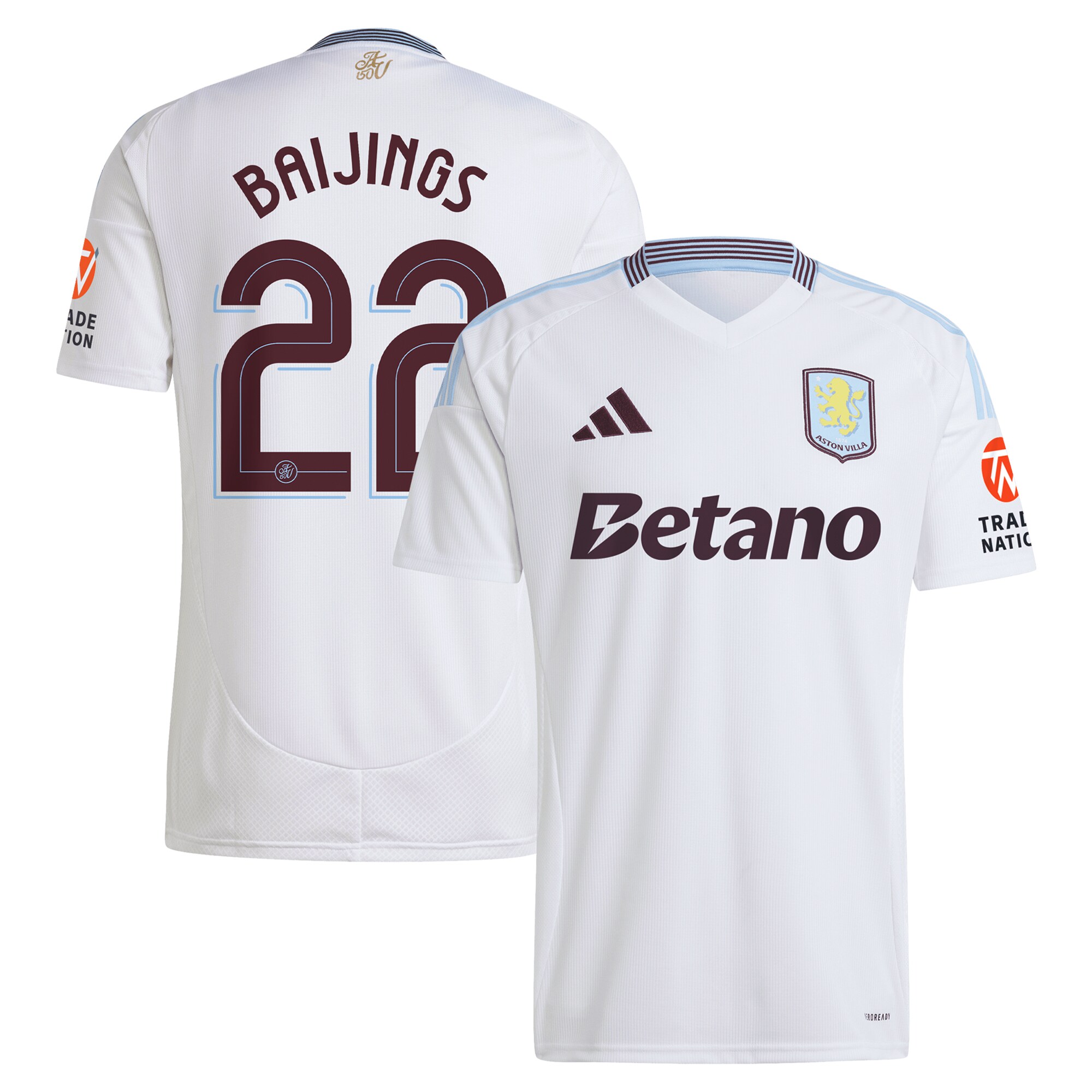 aston villa adidas away shirt 2024-25 with baijings 22 cup printing Collection - Official Aston Villa Shirts & Jerseys