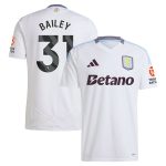 aston villa adidas away shirt 2024-25 with bailey 31 printing Collection - Official Aston Villa Shirts & Jerseys
