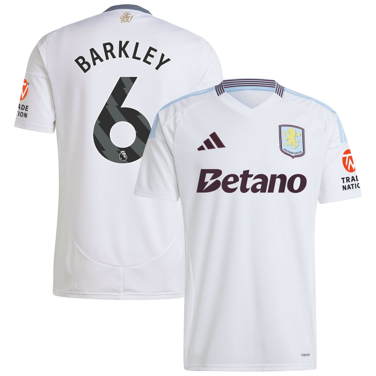 aston villa adidas away shirt 2024-25 with barkley 6 printing Collection - Official Aston Villa Shirts & Jerseys