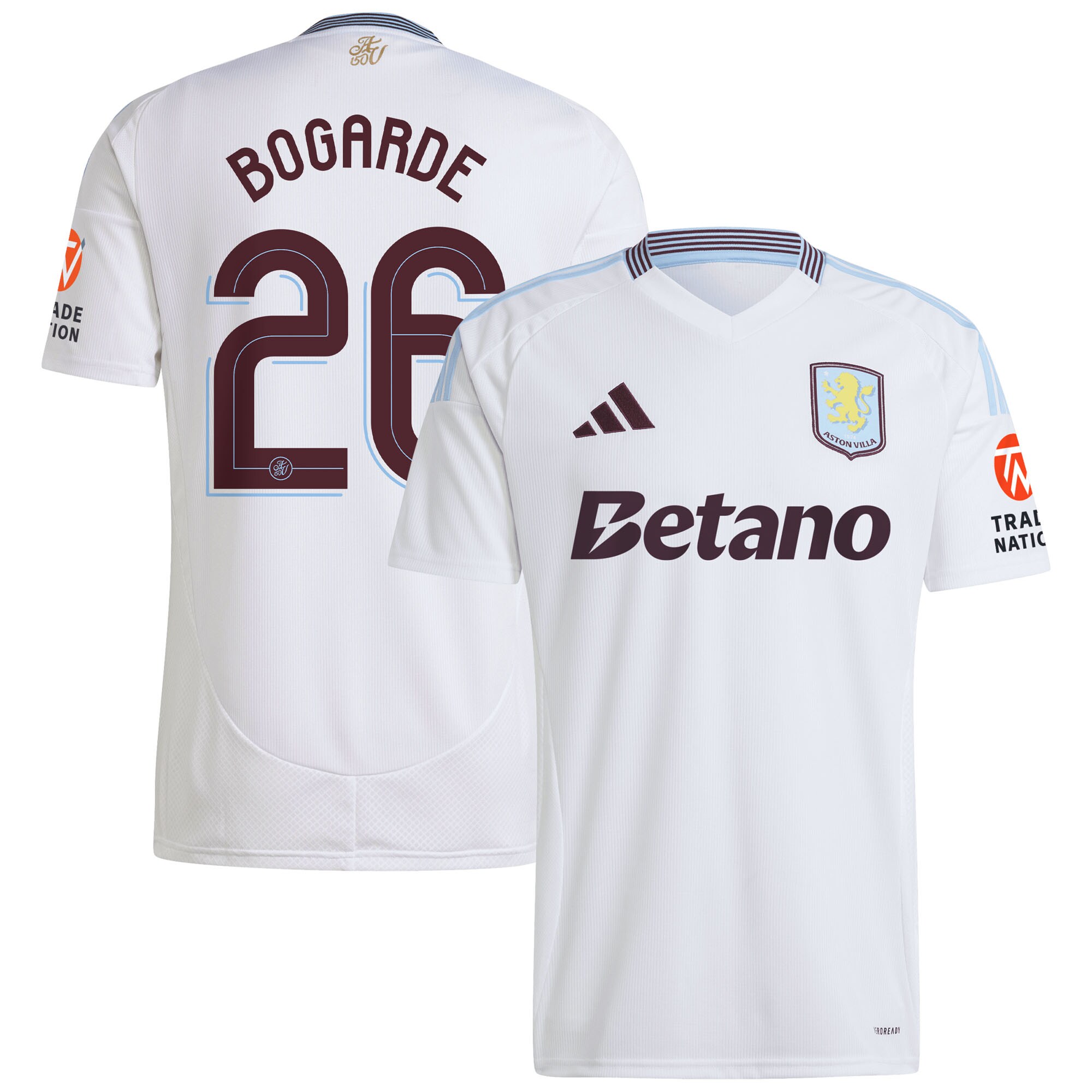 aston villa adidas away shirt 2024-25 with bogarde 26 cup printing Collection - Official Aston Villa Shirts & Jerseys