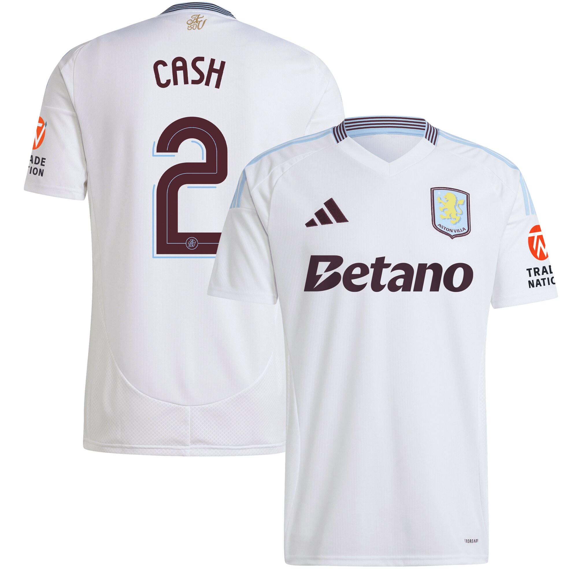 aston villa adidas away shirt 2024-25 with cash 2 cup printing Collection - Official Aston Villa Shirts & Jerseys