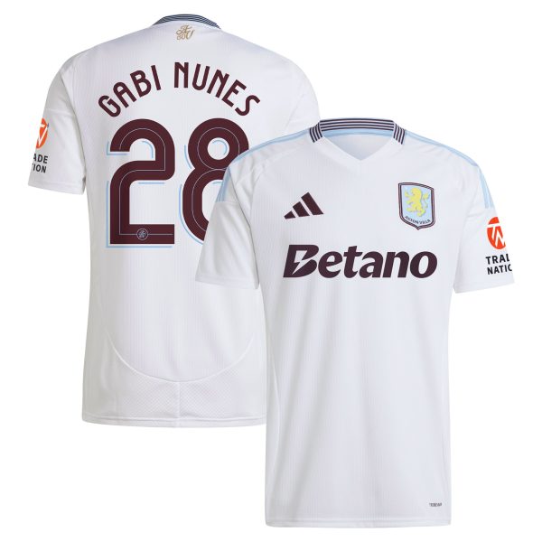 aston villa adidas away shirt 2024-25 with gabi nunes 28 cup printing Collection - Official Aston Villa Shirts & Jerseys