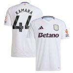aston villa adidas away shirt 2024-25 with kamara 44 printing Collection - Official Aston Villa Shirts & Jerseys