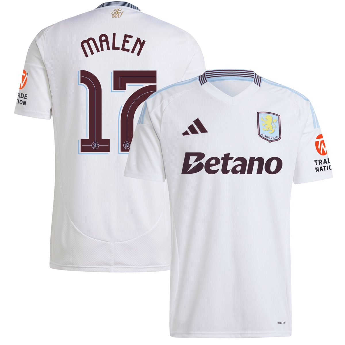aston villa adidas away shirt 2024-25 with malen 17 cup printing Collection - Official Aston Villa Shirts & Jerseys