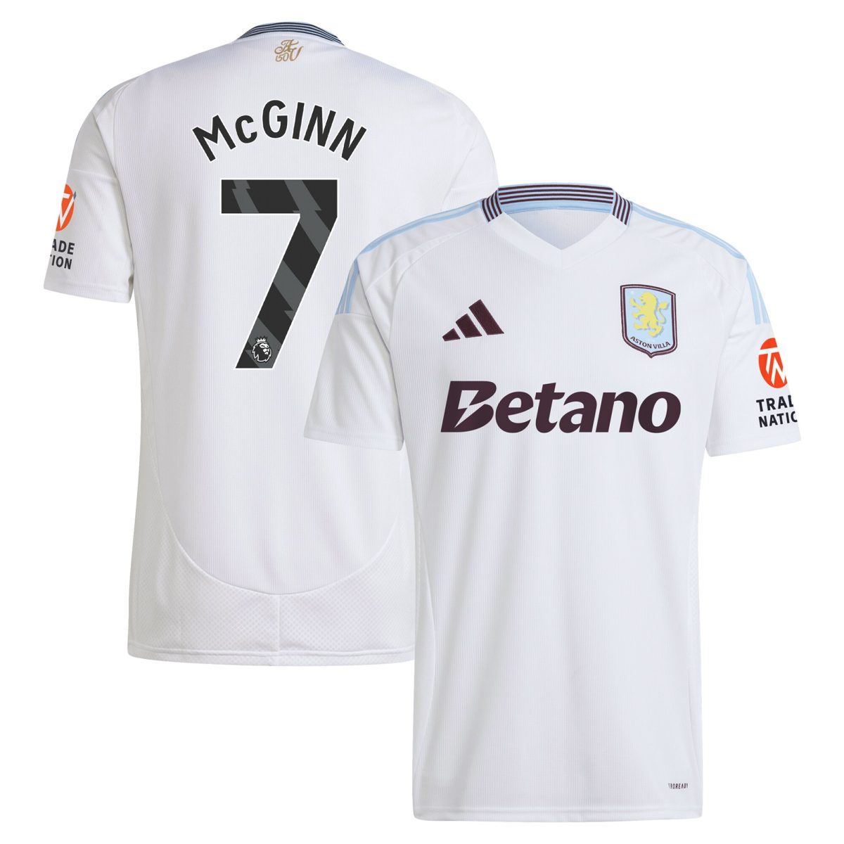 aston villa adidas away shirt 2024-25 with mcginn 7 printing Collection - Official Aston Villa Shirts & Jerseys