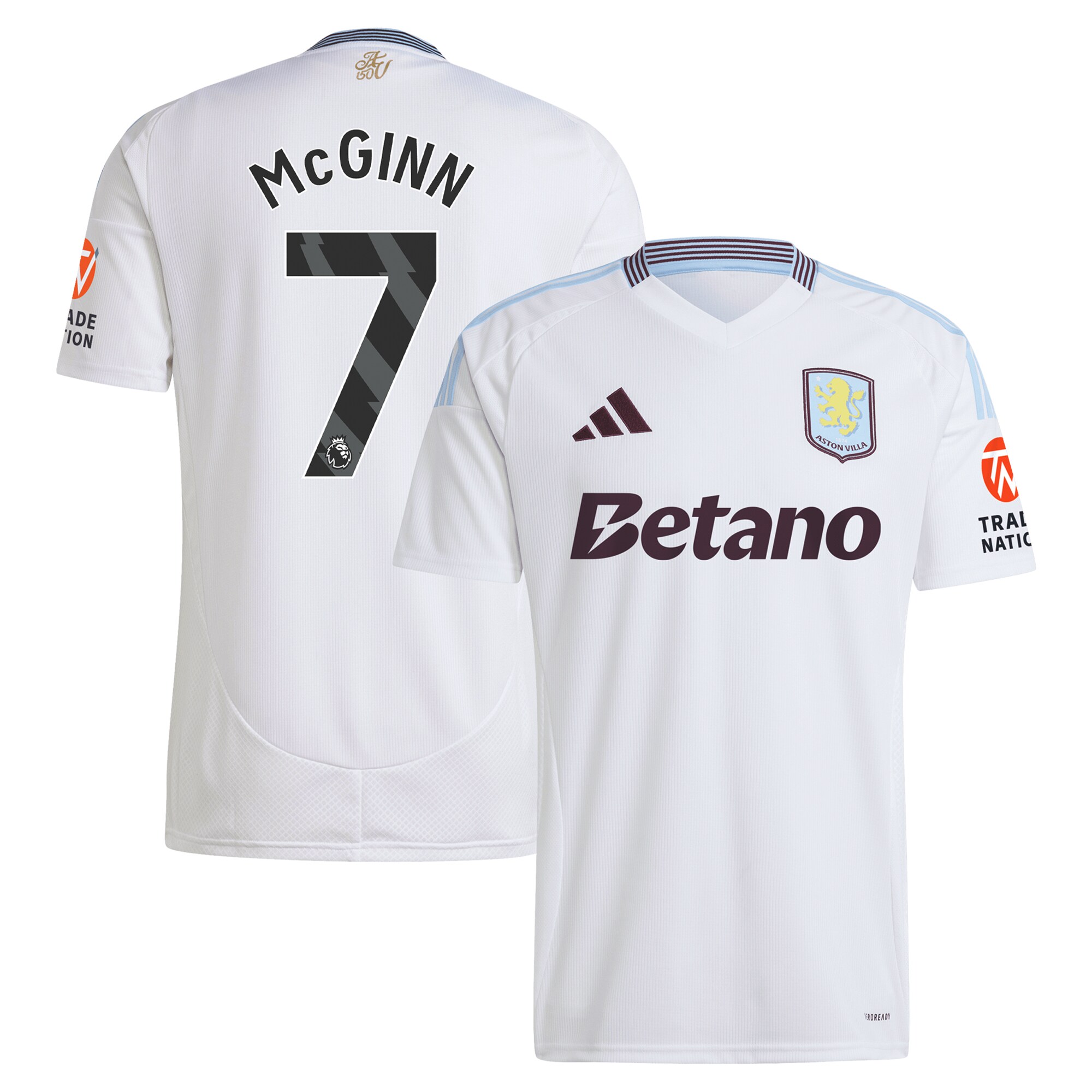 aston villa adidas away shirt 2024-25 with mcginn 7 printing Collection - Official Aston Villa Shirts & Jerseys