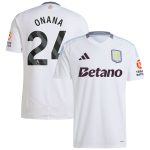 aston villa adidas away shirt 2024-25 with onana 24 printing Collection - Official Aston Villa Shirts & Jerseys