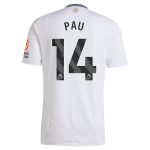 aston villa adidas away shirt 2024-25 with pau 14 printing Collection - Official Aston Villa Shirts & Jerseys