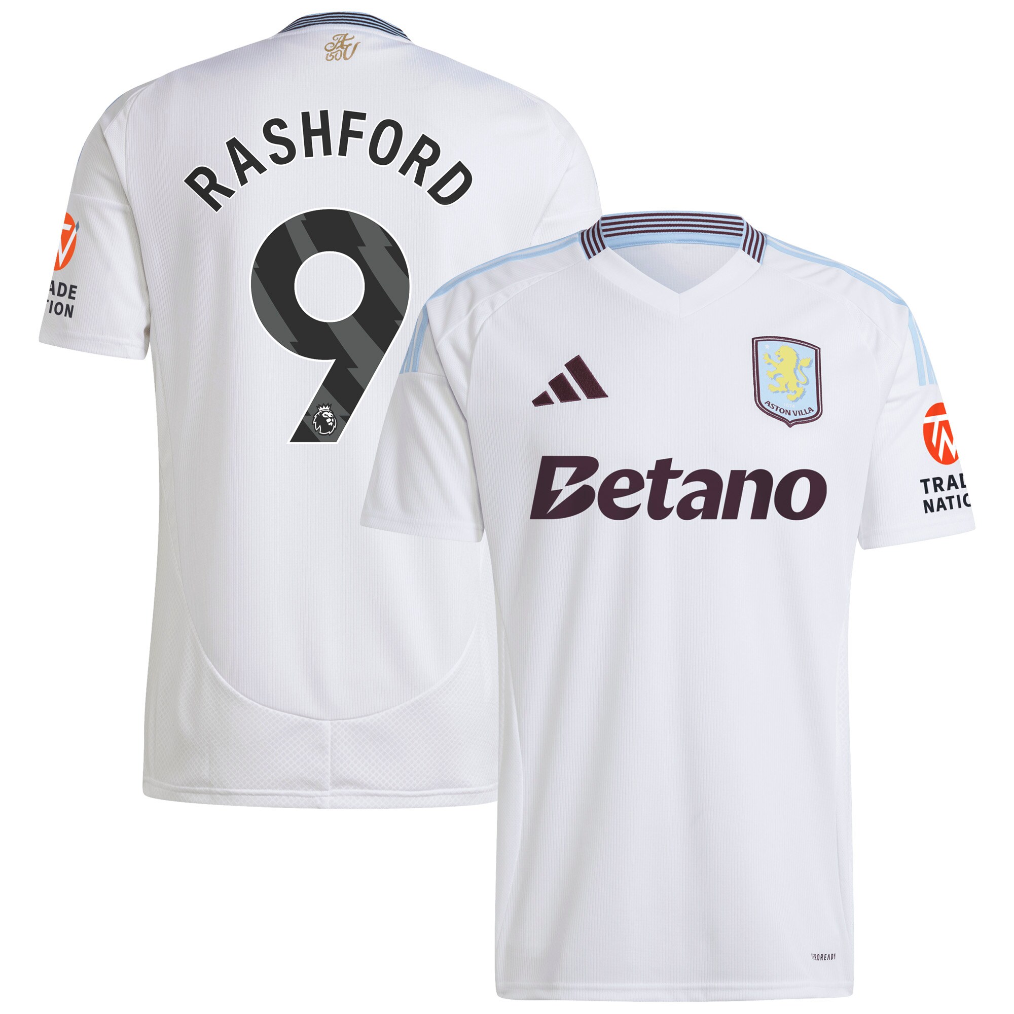 aston villa adidas away shirt 2024-25 with rashford 9 printing Collection - Official Aston Villa Shirts & Jerseys