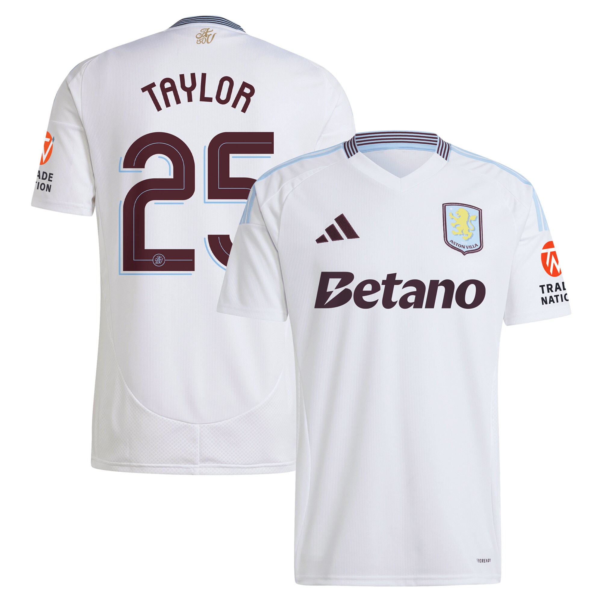aston villa adidas away shirt 2024-25 with taylor 25 cup printing Collection - Official Aston Villa Shirts & Jerseys