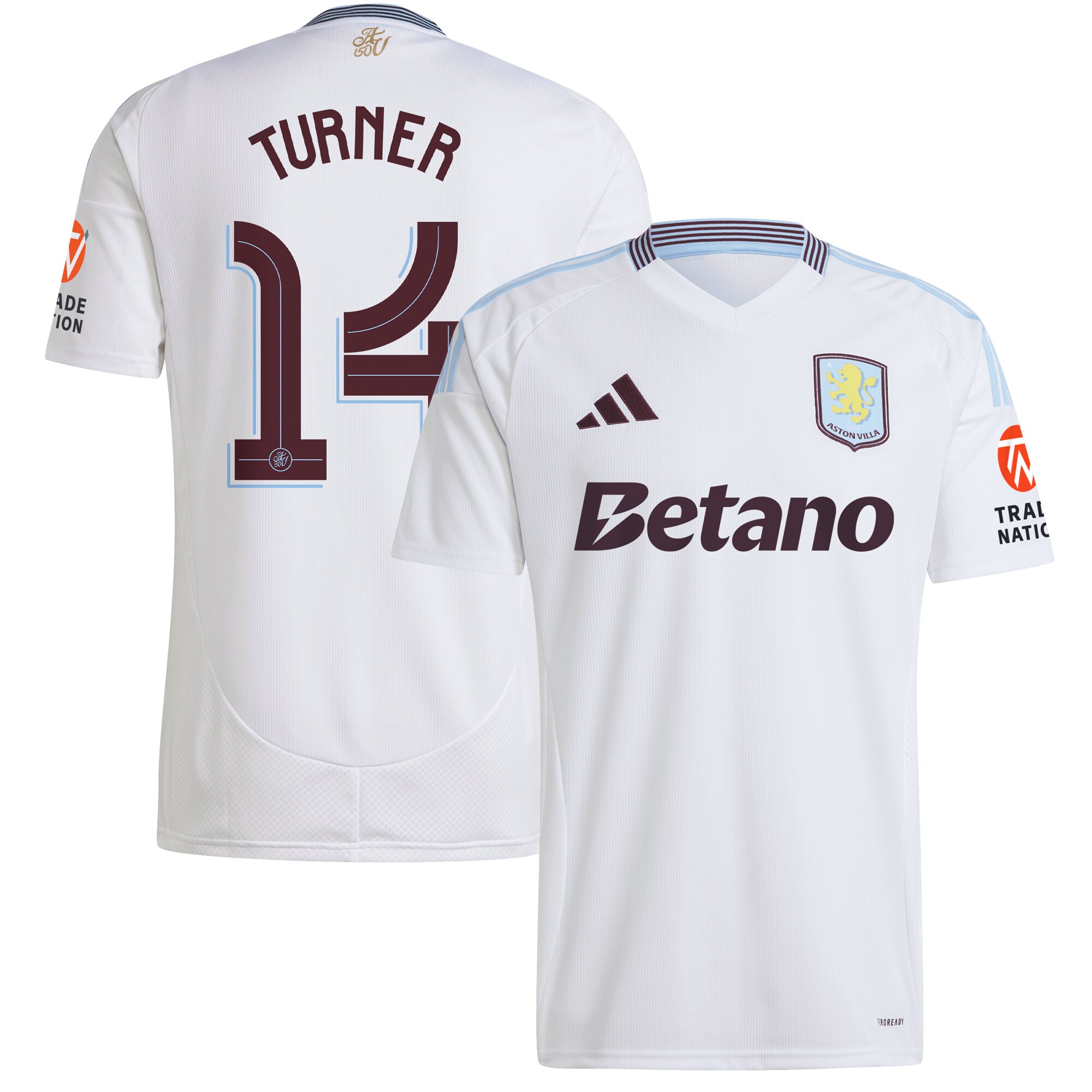 aston villa adidas away shirt 2024-25 with turner 14 cup printing Collection - Official Aston Villa Shirts & Jerseys