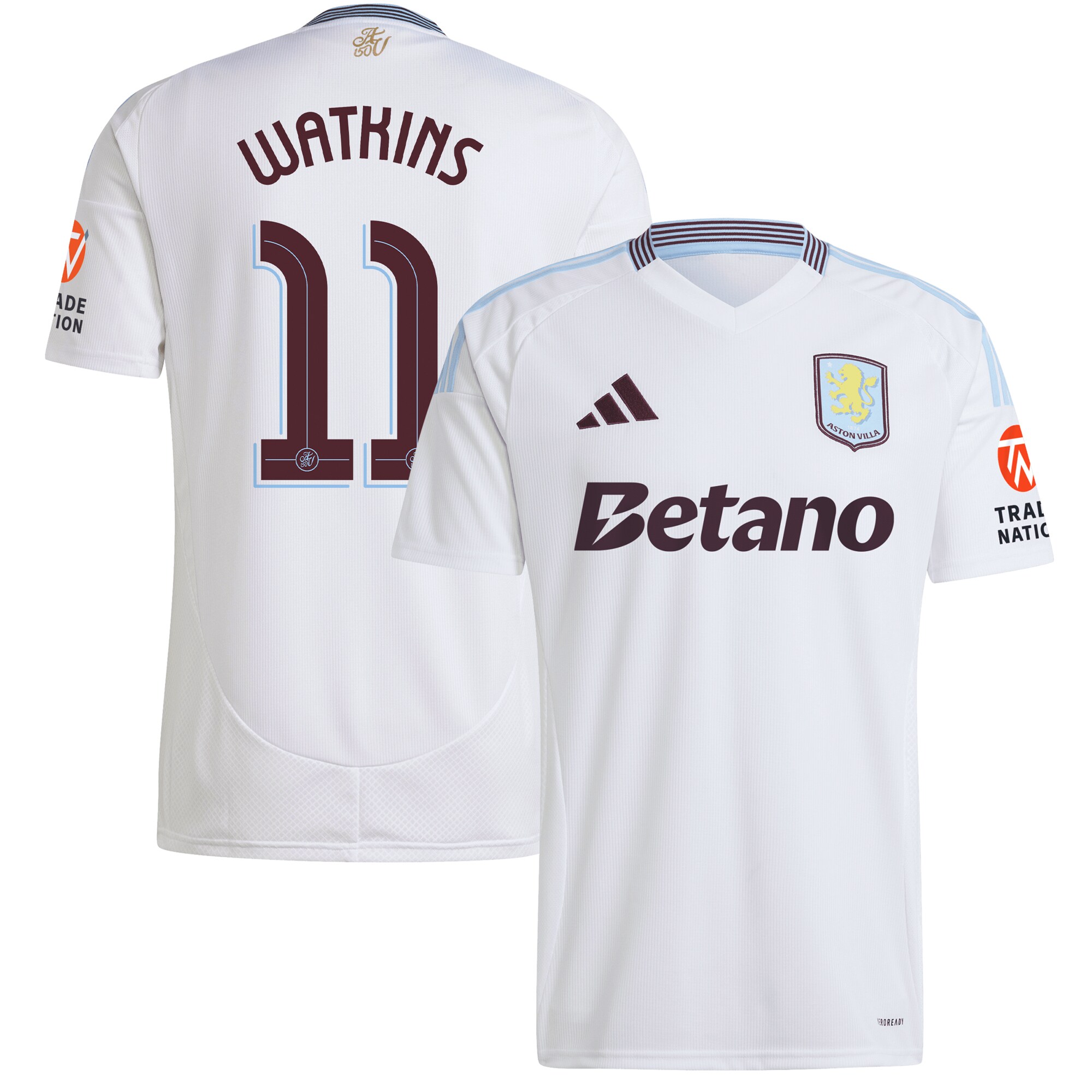 aston villa adidas away shirt 2024-25 with watkins 11 cup printing Collection - Official Aston Villa Shirts & Jerseys