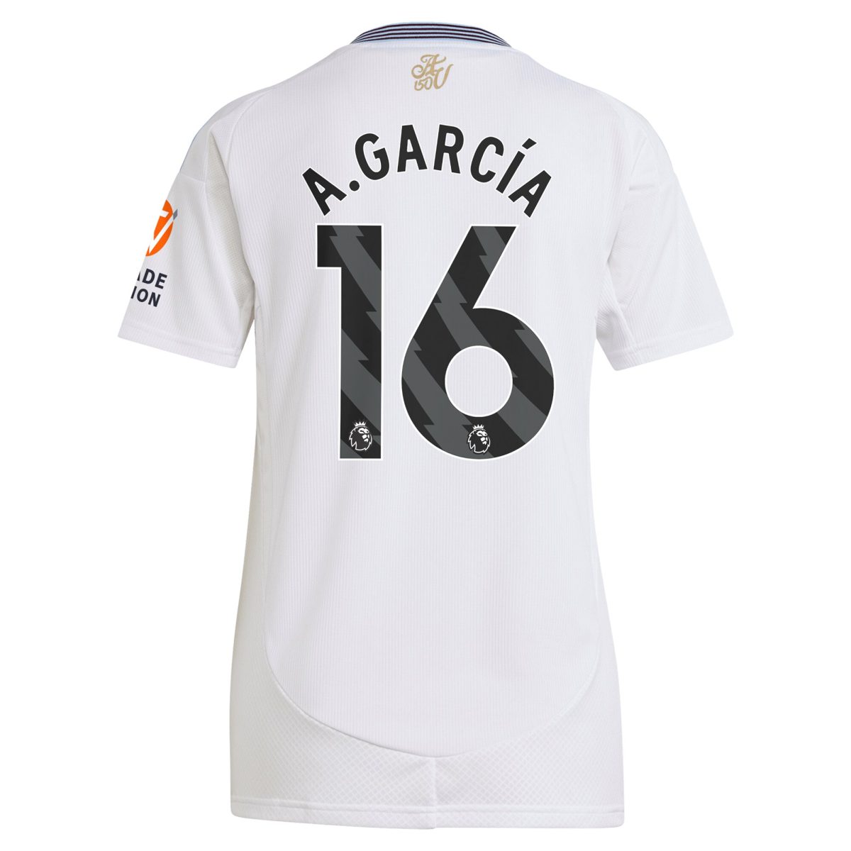 aston villa adidas away shirt 2024-25 – womens with a.garcía 16 printing Collection - Official Aston Villa Shirts & Jerseys