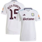 aston villa adidas away shirt 2024-25 – womens with alex moreno 15 cup printing Collection - Official Aston Villa Shirts & Jerseys