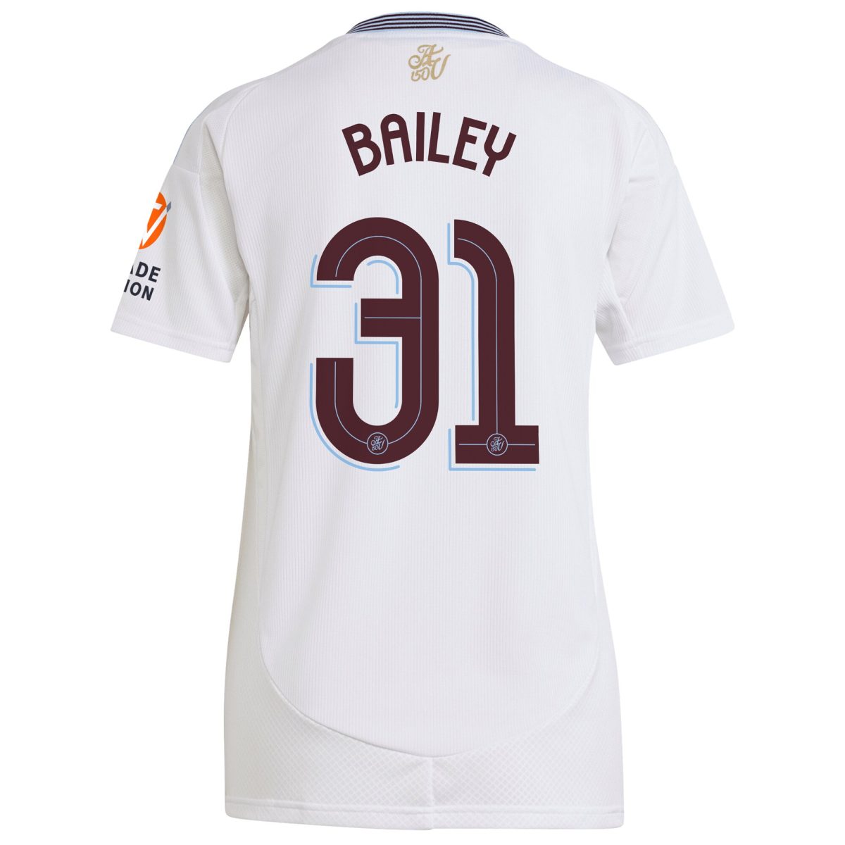 aston villa adidas away shirt 2024-25 – womens with bailey 31 cup printing Collection - Official Aston Villa Shirts & Jerseys