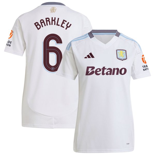 aston villa adidas away shirt 2024-25 – womens with barkley 6 cup printing Collection - Official Aston Villa Shirts & Jerseys