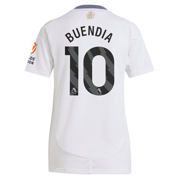 aston villa adidas away shirt 2024-25 – womens with buendia 10 printing Collection - Official Aston Villa Shirts & Jerseys