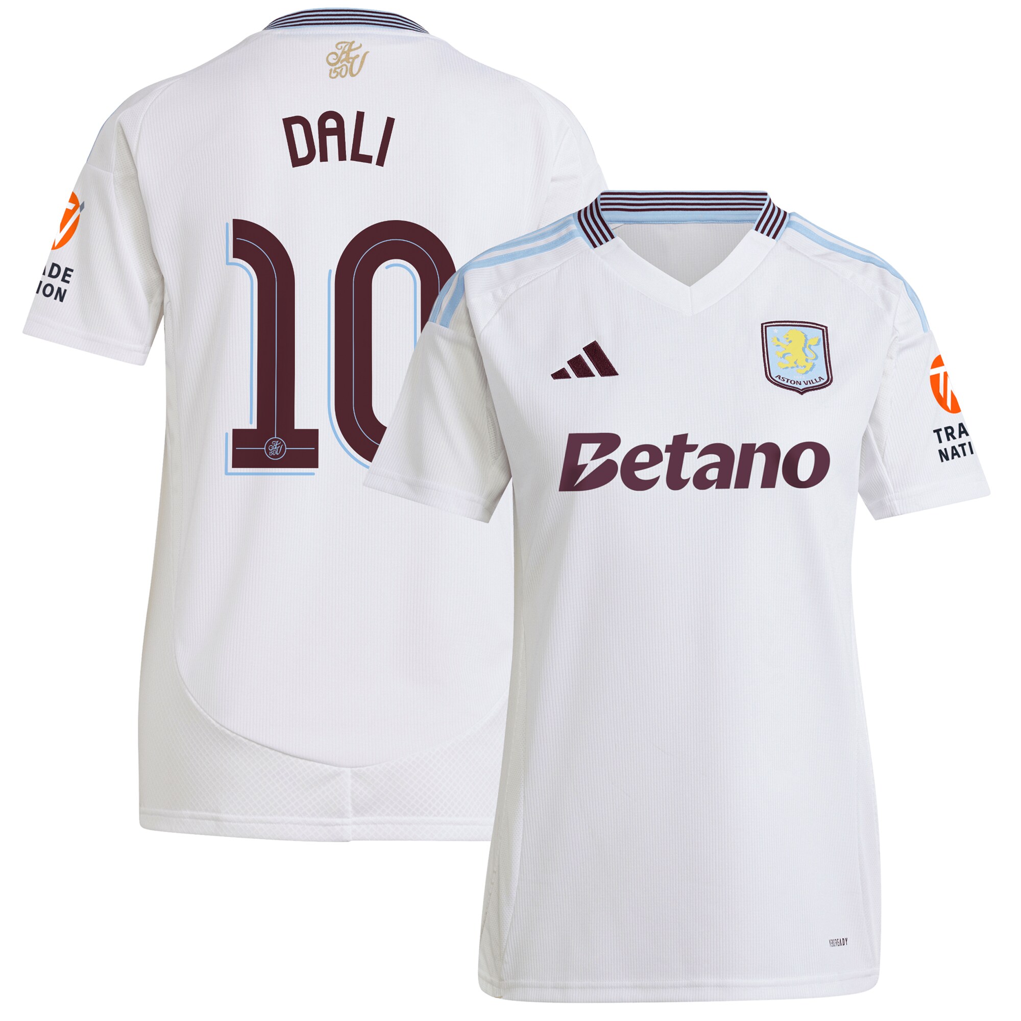 aston villa adidas away shirt 2024-25 – womens with dali 10 cup printing Collection - Official Aston Villa Shirts & Jerseys