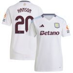 aston villa adidas away shirt 2024-25 – womens with hanson 20 cup printing Collection - Official Aston Villa Shirts & Jerseys