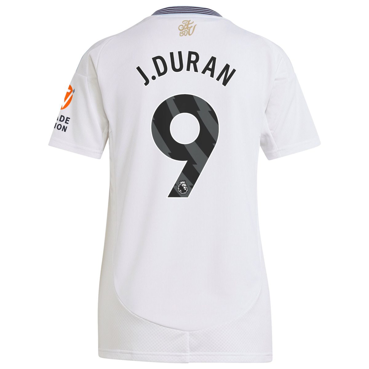 aston villa adidas away shirt 2024-25 – womens with j.duran 9 printing Collection - Official Aston Villa Shirts & Jerseys