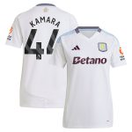 aston villa adidas away shirt 2024-25 – womens with kamara 44 printing Collection - Official Aston Villa Shirts & Jerseys