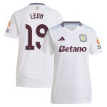 aston villa adidas away shirt 2024-25 – womens with leon 19 cup printing Collection - Official Aston Villa Shirts & Jerseys