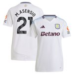 aston villa adidas away shirt 2024-25 – womens with m.asensio 21 printing Collection - Official Aston Villa Shirts & Jerseys
