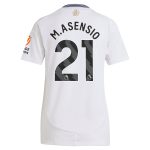 aston villa adidas away shirt 2024-25 – womens with m.asensio 21 printing Collection - Official Aston Villa Shirts & Jerseys
