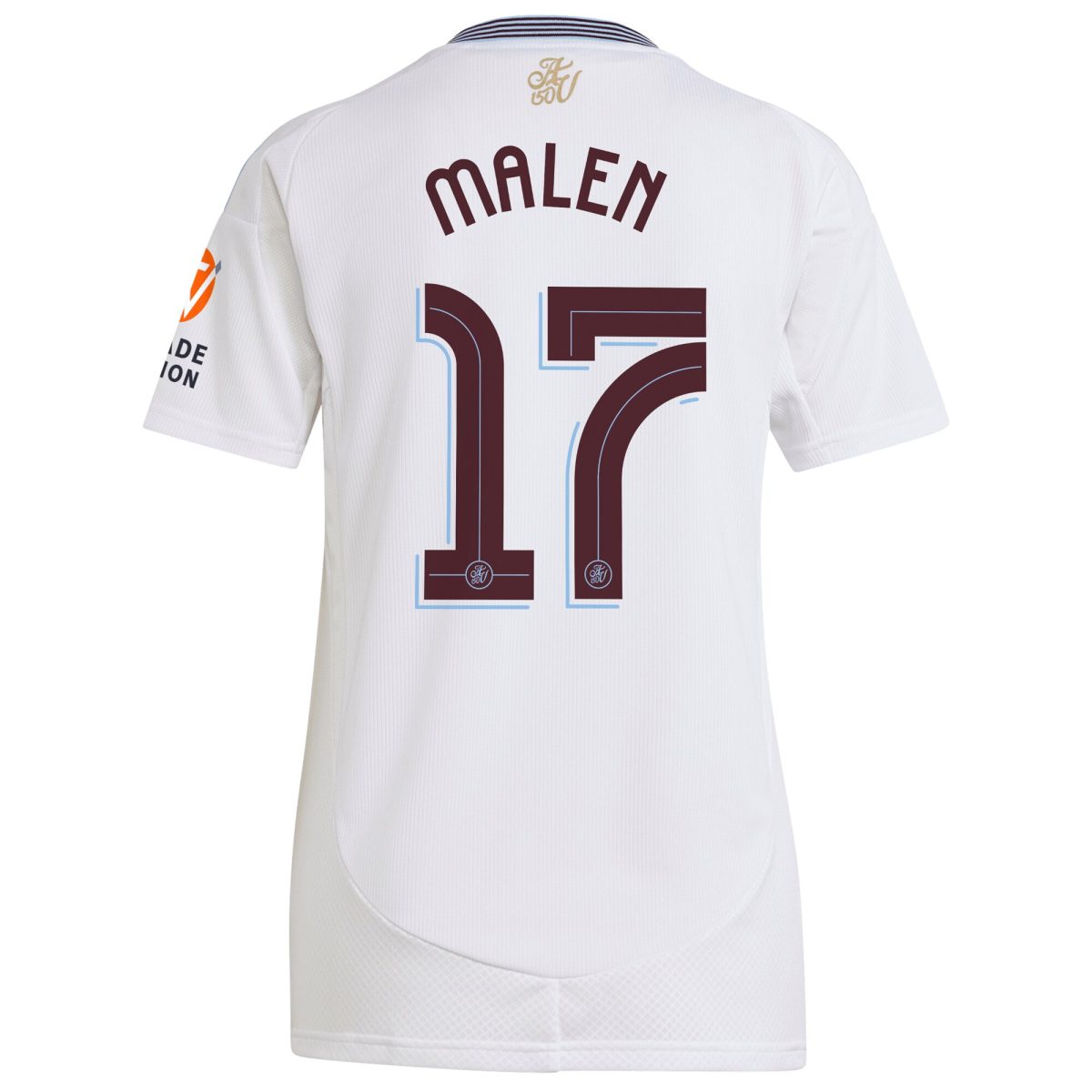 aston villa adidas away shirt 2024-25 – womens with malen 17 cup printing Collection - Official Aston Villa Shirts & Jerseys