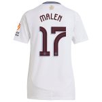 aston villa adidas away shirt 2024-25 – womens with malen 17 cup printing Collection - Official Aston Villa Shirts & Jerseys