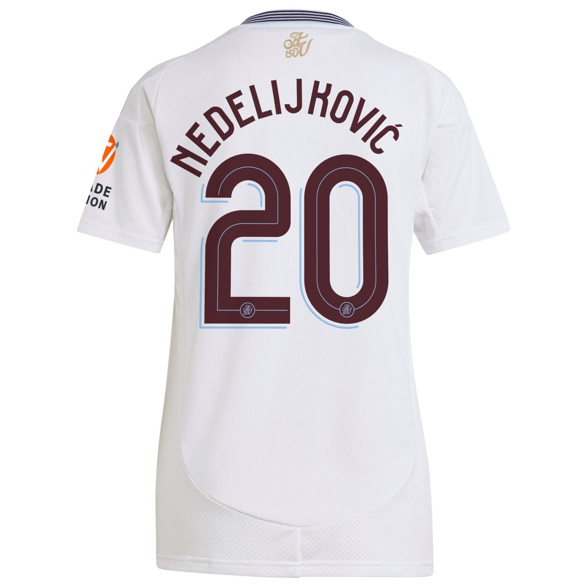 aston villa adidas away shirt 2024-25 – womens with nedeljković 20 cup printing Collection - Official Aston Villa Shirts & Jerseys